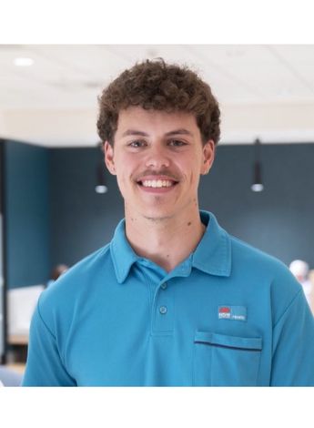 The photo is of Aboriginal physiotherapist Mason Smith